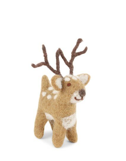 Cute Brown Deer Small 11cm