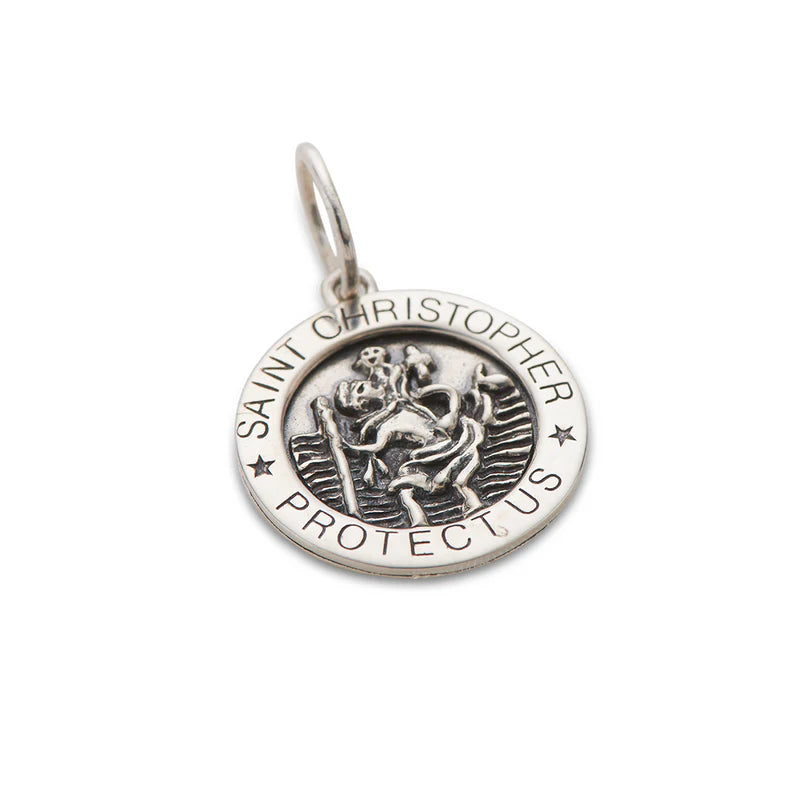 Sterling Silver St Christopher Charm