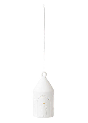 Nativity House Christmas Hanging Decoration