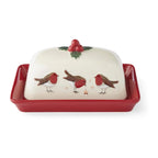 Robins Retreat Butter Dish