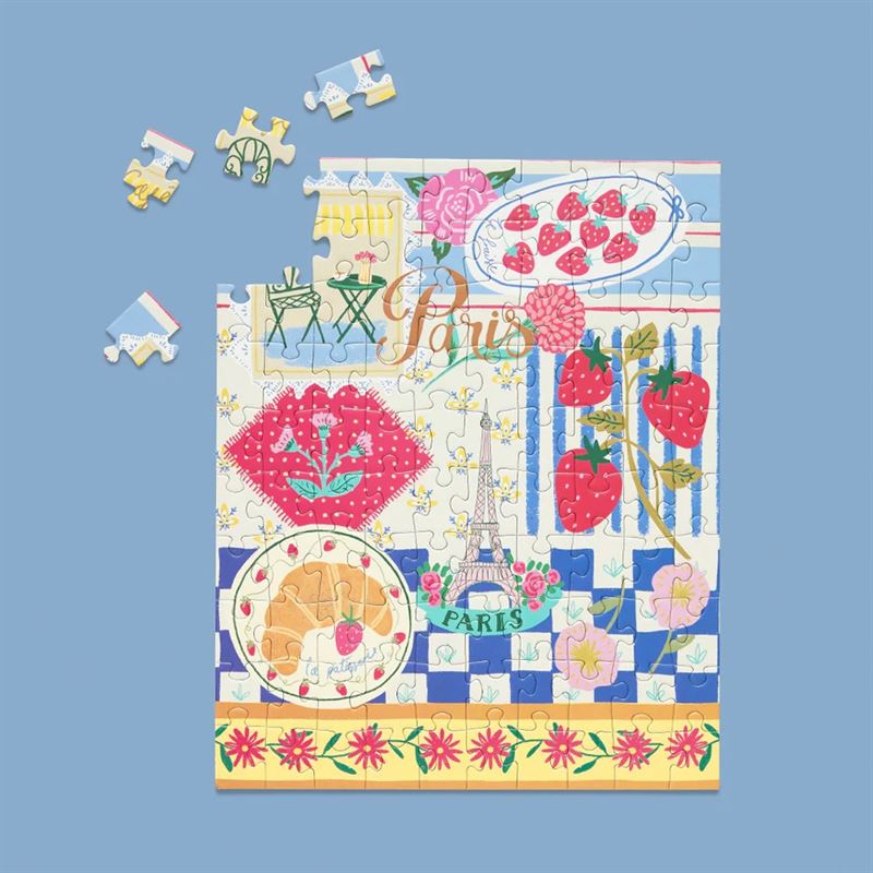 Paris Cafe 100piece Puzzle Snax