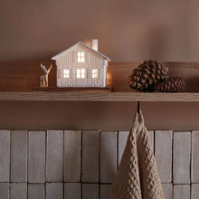 Load image into Gallery viewer, Deer &amp; Ski Hut Tealight