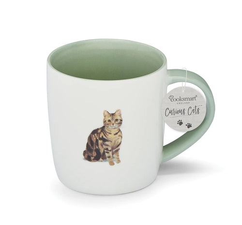 Curious Cats Barrel Mug