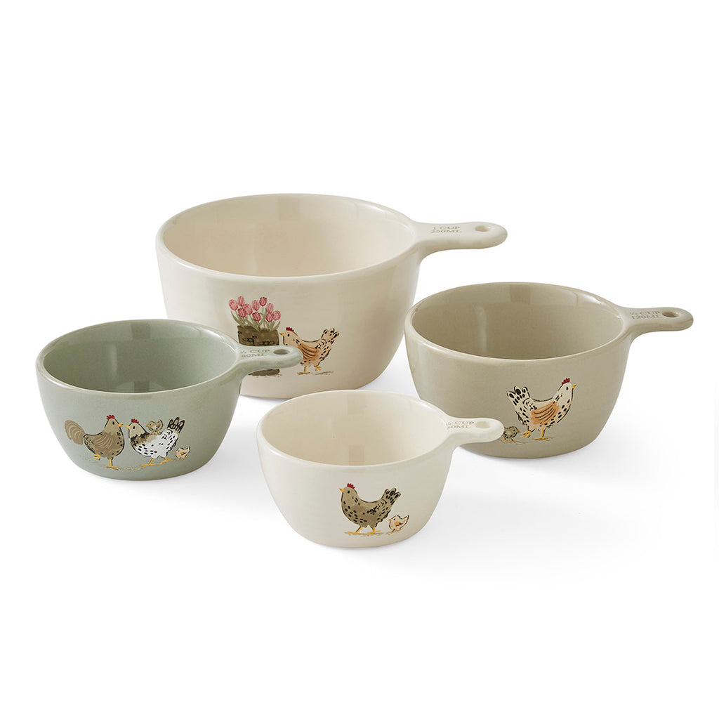 Hen House Lane Set of 4 Measuring Cups