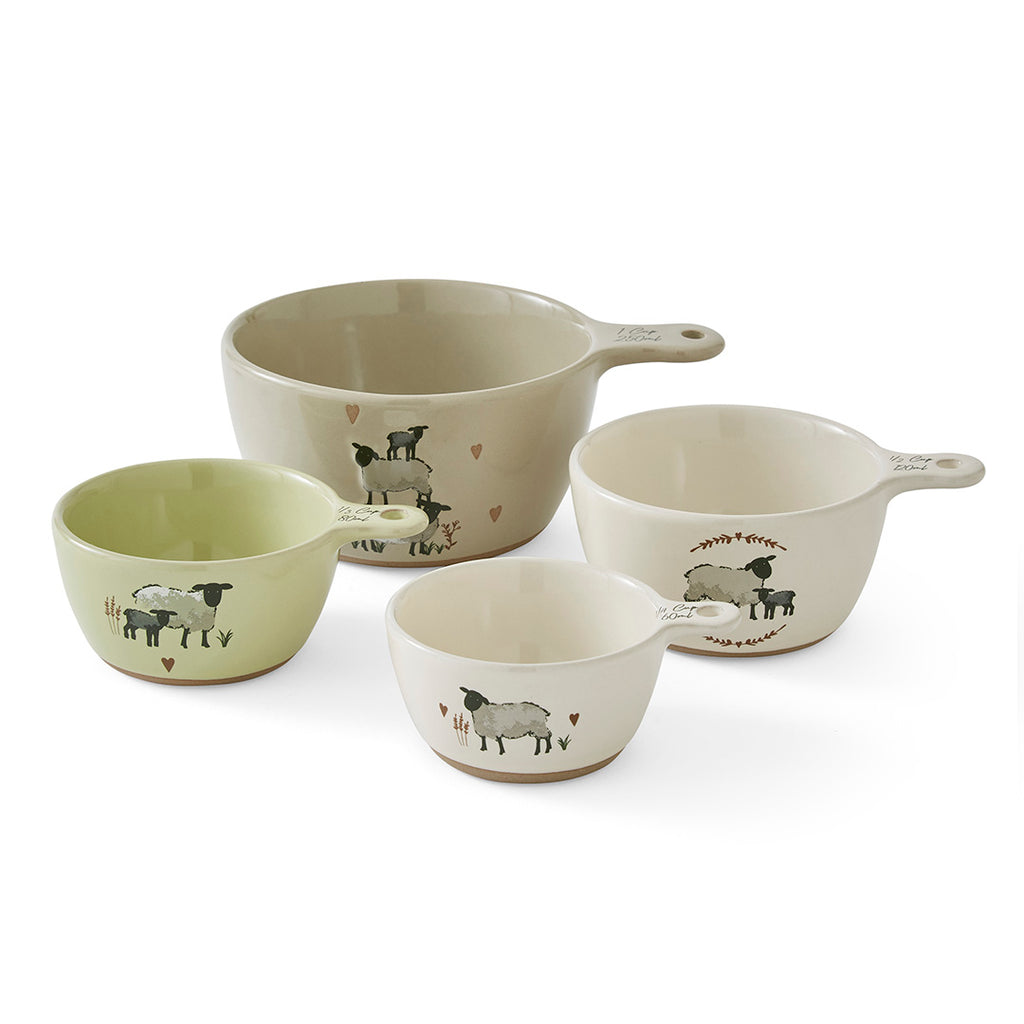 Highland Sheep Set 4 Measuring Cups