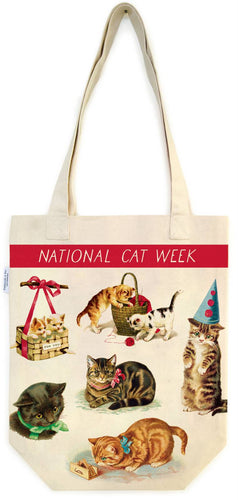 Vintage Cats Tote Bag