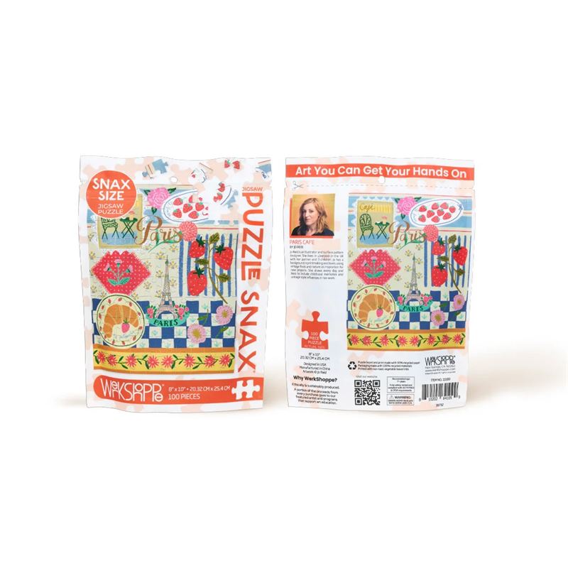 Paris Cafe 100piece Puzzle Snax