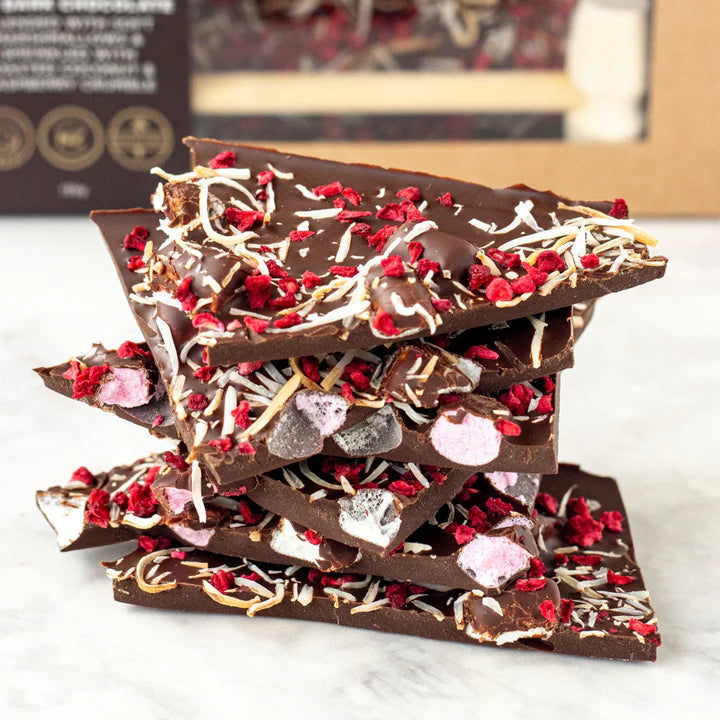 Remarkable Smash Bark Luxe Chocolate Raspberry