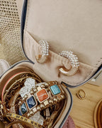 Beau Jewellery Box Velvet Spice