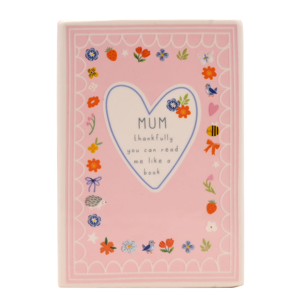 Love Life Book Vase Mum
