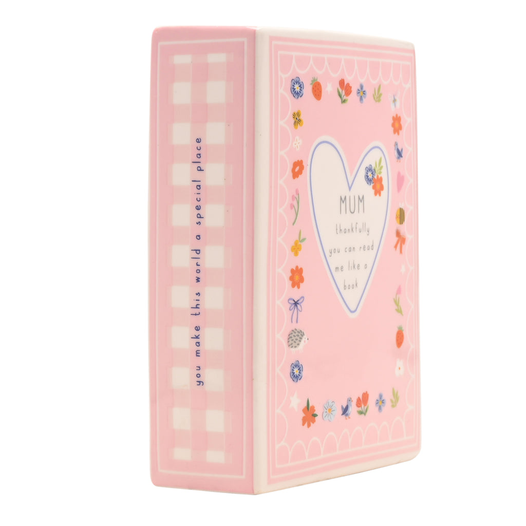 Love Life Book Vase Mum