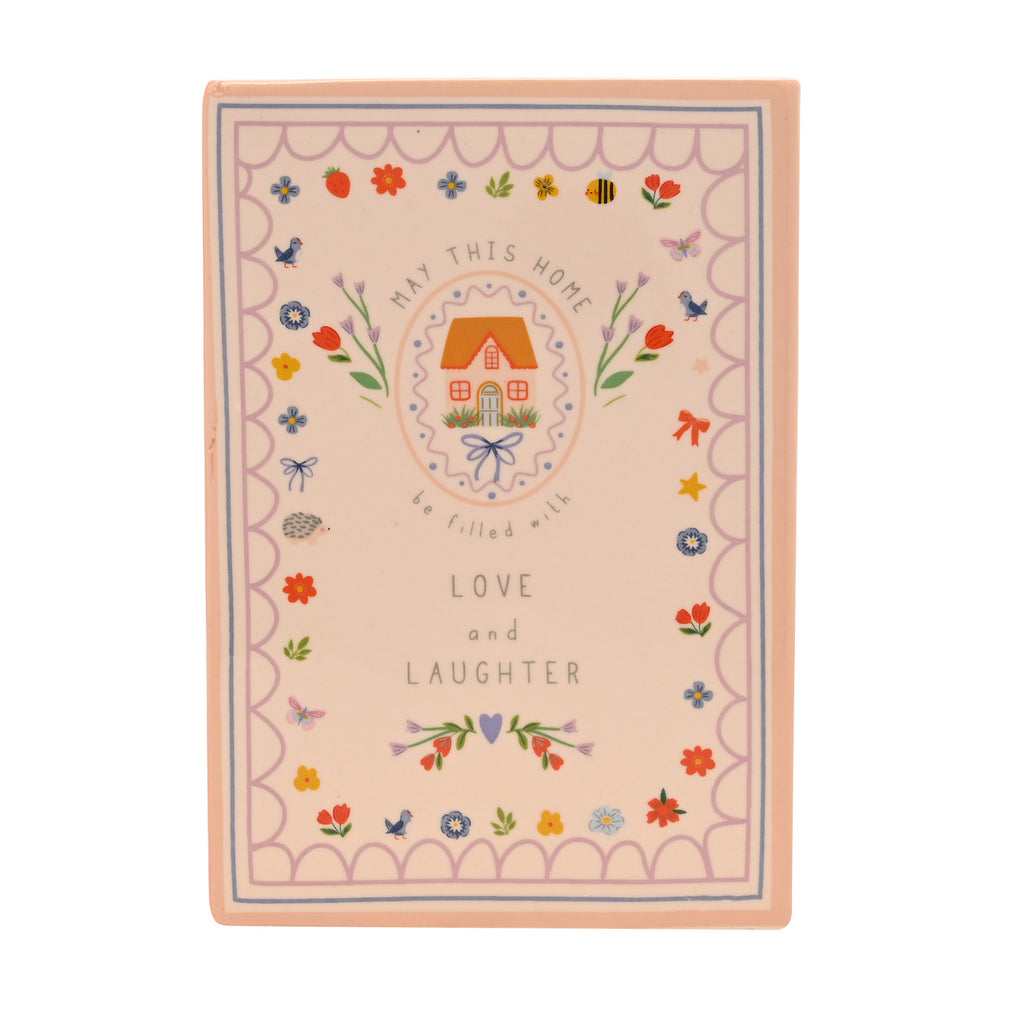 Love Life Book Vase Home