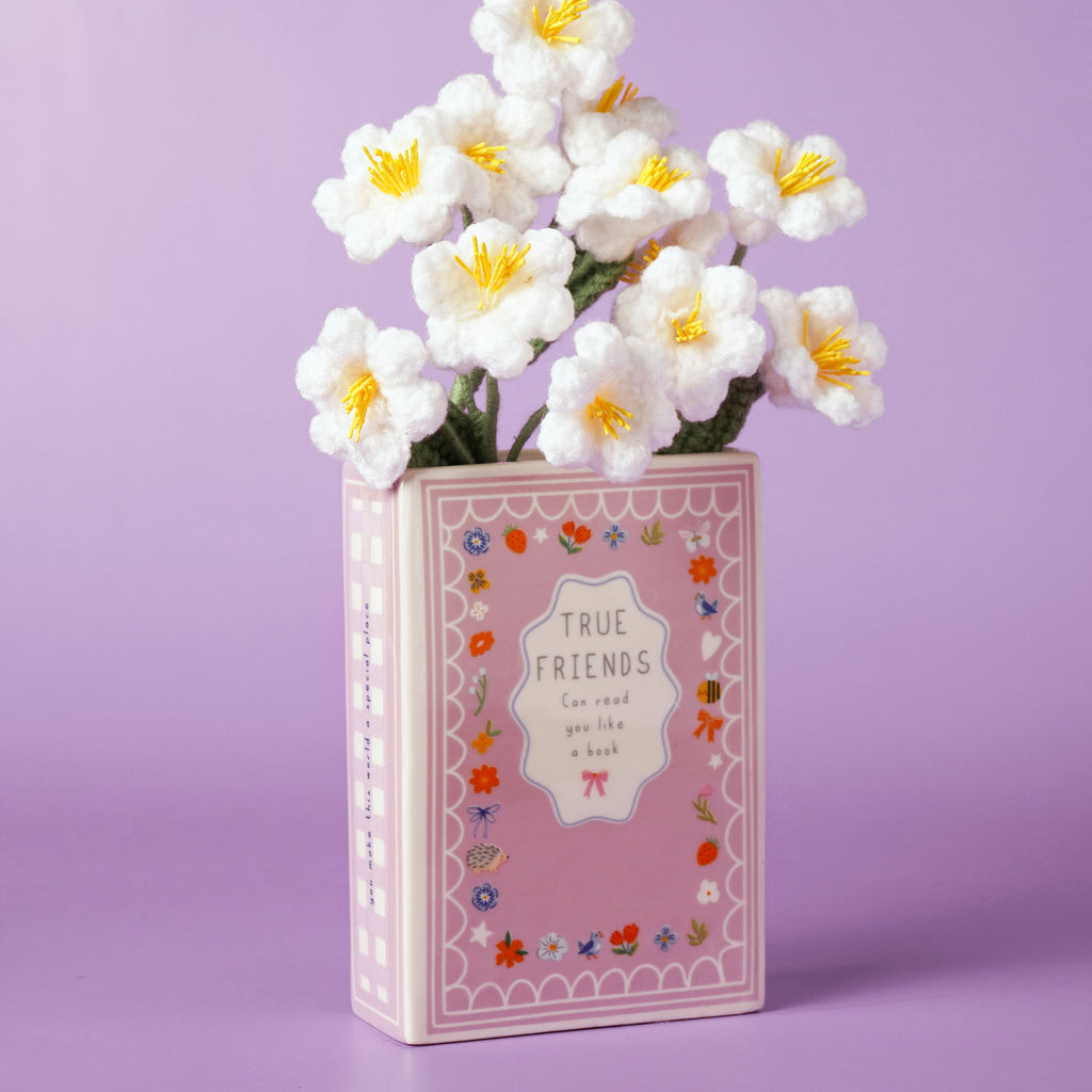 Love Life Book Vase Friends