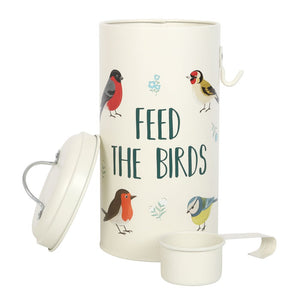 Feed the Birds Seed Tin & Scoop