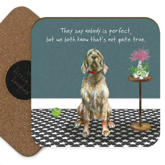 Assorted 'Little Dog Laughed' Drink Coasters
