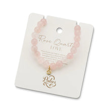 Load image into Gallery viewer, Rose Quartz Energy Gems Bracelet