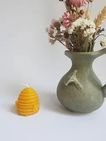 Small Hive Yellow Candle