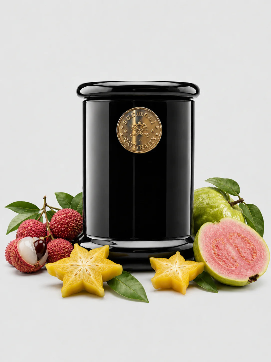 Starfruit Lychee & Guava Long Burning Organic Coconut Wax Candle