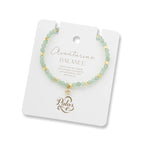 Aventurine Aura of Gold Gem Bracelet