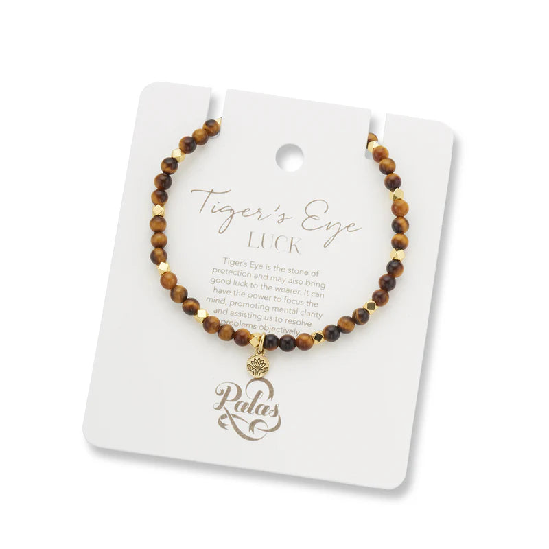 Tigers Eye Aura of Gold Gem Bracelet