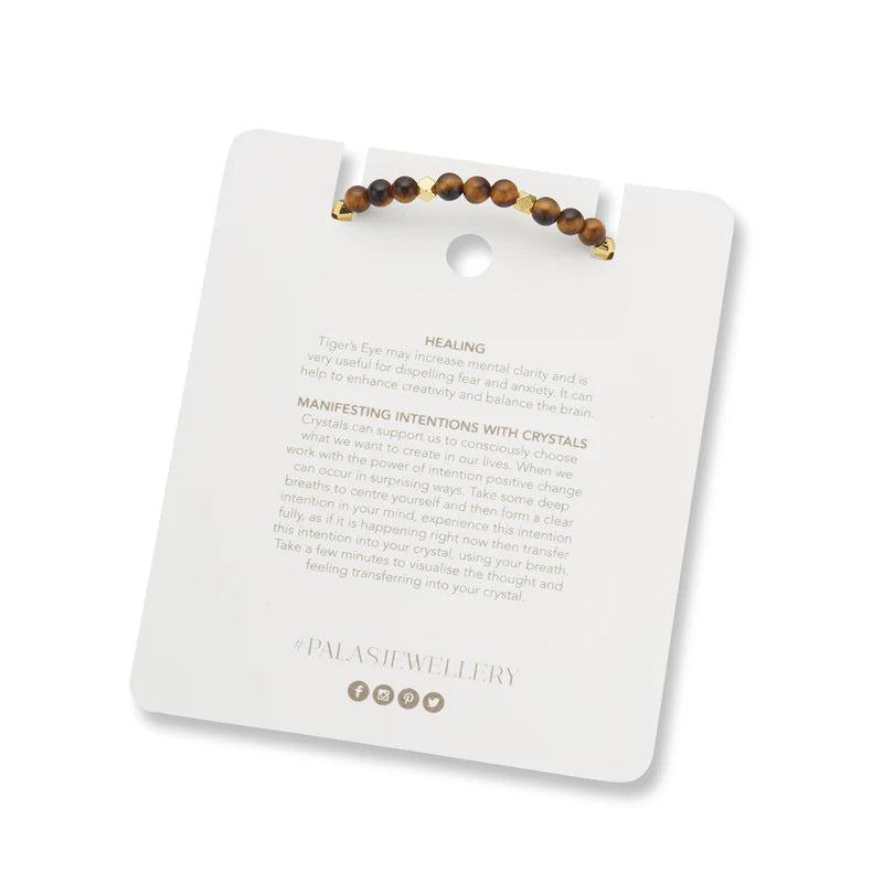 Tigers Eye Aura of Gold Gem Bracelet