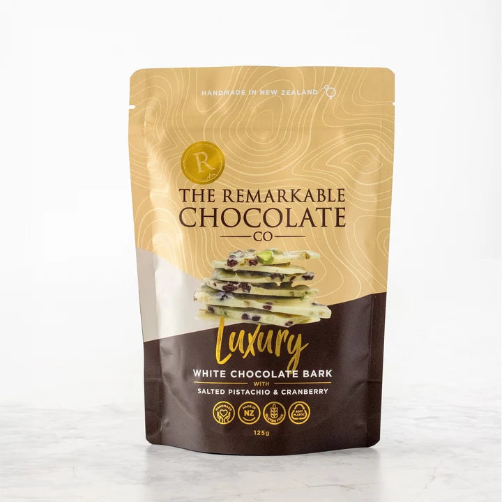 Remarkable Choc Bark Salted Pistachio & Cranberry