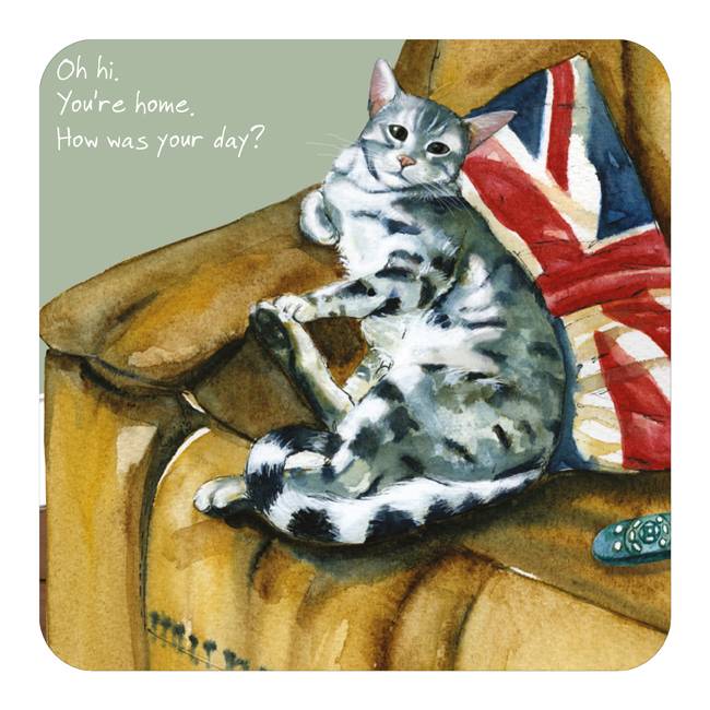 Assorted 'Little Dog Laughed' Drink Coasters