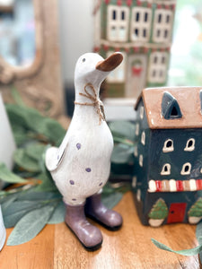 Duck Aubergine Boots