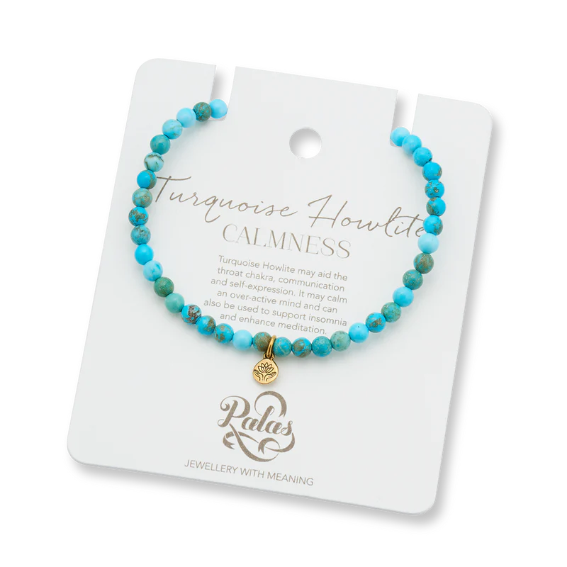 Turquoise Howlite Healing Gem Bracelet