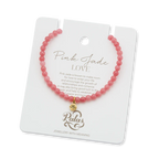 Pink Jade Healing Gem Bracelet