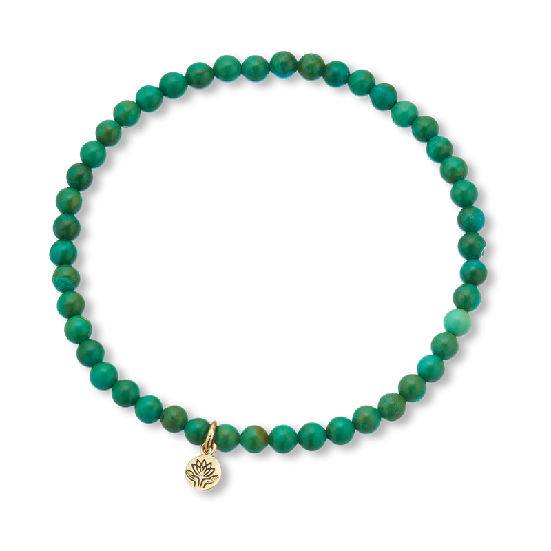 Green Howlite Healing Gem Bracelet
