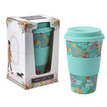 Load image into Gallery viewer, The Flower Market Bamboo Travel Mug