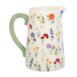 Wild Flowers Flower Jug