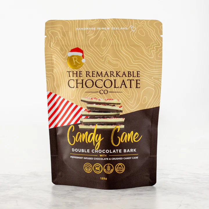Remarkable Chocolate Bark Double Choc Candy Cane