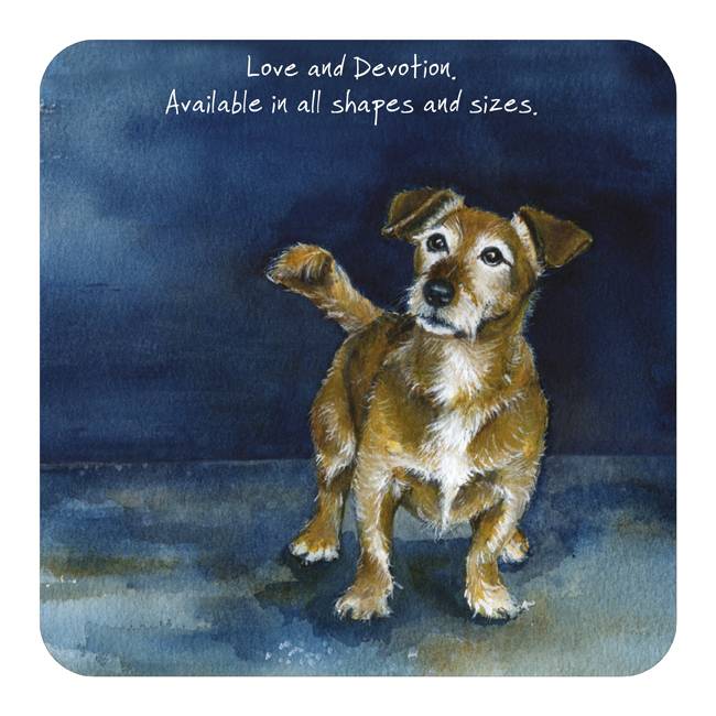 Assorted 'Little Dog Laughed' Drink Coasters