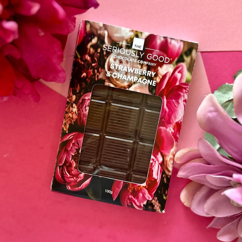 Peonie Strawberry & Champange Cut Out Tablet