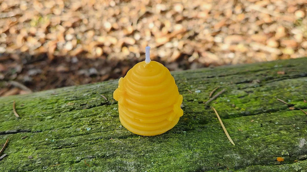 Small Hive Yellow Candle