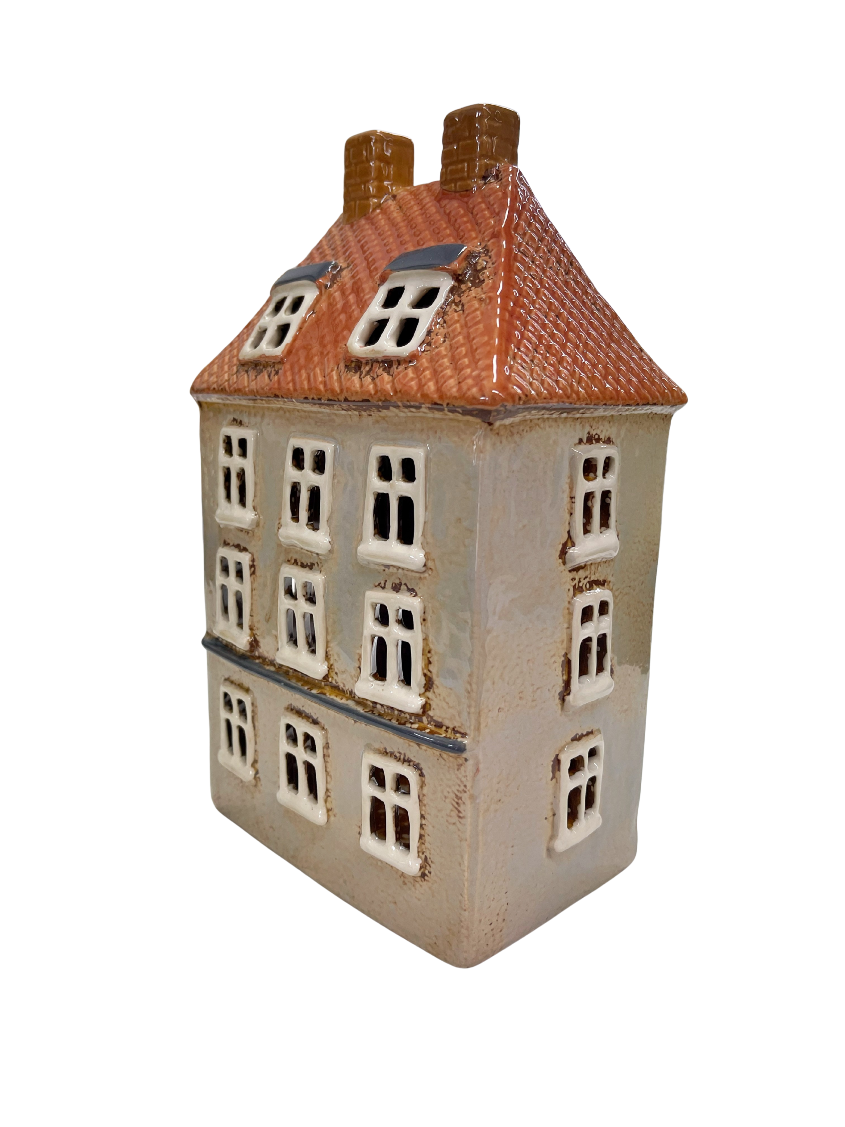 Beige Manor House Tealight 028