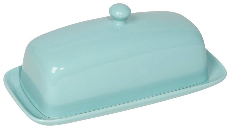 Eggshell Blue Rectangle Butter Dish