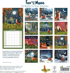 Fox under the Moon 2027 Wall Calender