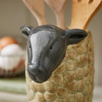 Highland Sheep Utensil Pot/Vase