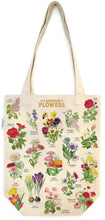 Load image into Gallery viewer, Language of Flowers Vintage Tote Bag