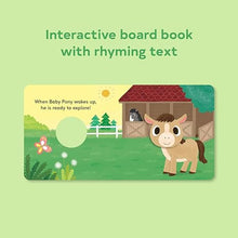 Load image into Gallery viewer, Baby Pony Finger Puppet Book