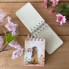Goldie & Flowers Small Spiral Notebook