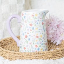 Load image into Gallery viewer, Spring Floral Print Flower Jug