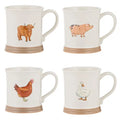 Farm Friends Assorted Mugs