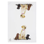 Puppy Love Labrador 2pack Tea Towels