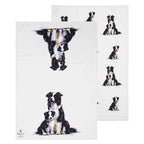 Puppy Love Border Collie 2pack Tea Towels