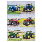 Tractors Then/Now 2pack Tea Towels