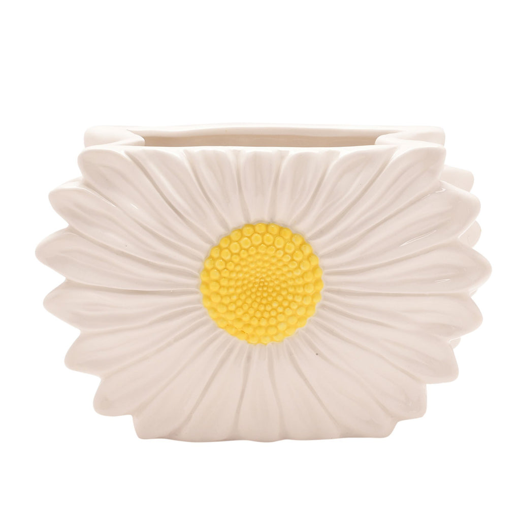 Ceramic Daisy Vase
